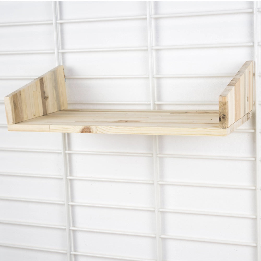 Duurzaam wandrek FENCY - plank plexi (19x18 cm)