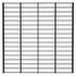 Circular wall rack FENCY "M" (75x80 cm)