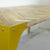 Sustainable Design tafel gemaakt van visgraat pallethout. Stalen onderstel gemaakt van gerecycled materiaal - Tolhuijs