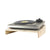 Duurzaam wandrek FENCY - plank platenspeler (46x38 cm) - Tolhuijs