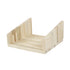 Duurzaam Wandrek FENCY - plank enkel pallet (19x18 cm)