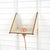 Duurzaam wandrek FENCY - plank en lamp (19x18 cm) - Tolhuijs